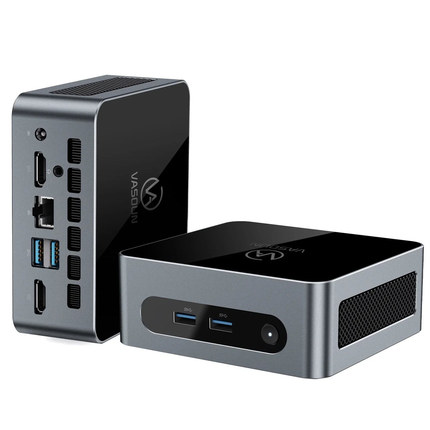 VASOUN Mini PC,Windows 11,512GB SSD 16GB RAM, Intel 12th Gen N100 Quad Core Processor(3.4GHz),Dual WiFi/BT/Gigabit Ethernet/VESA / 4K UHD/USB 3.0/Up to 2TB SSD