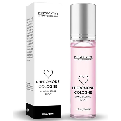 Pheromones Perfumes for Women, Unique Scent With Pure Pheromones to Attract Men, Portable and Long Lasting, Pink