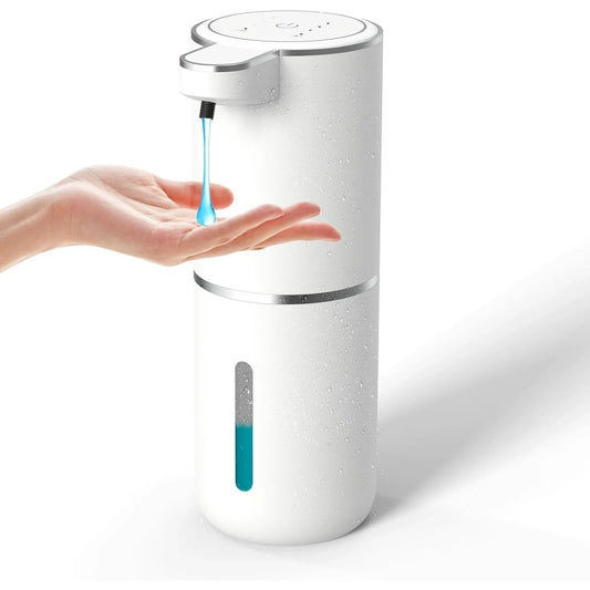 BN-LINK Automatic Liquid Soap Dispenser, 380ML USB Rechargeable Touchless Dispenser Electric Wall Mounted 4 levels Adjustable Liquid Soap Dispenser Pump for Bathroom Kitchen Dish Soap