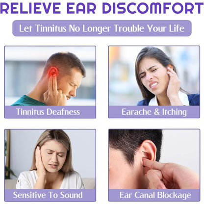 Tinnitus Relief for Ringing Ears, Natural Herbal Blend & Improve Hearing for Men & Women