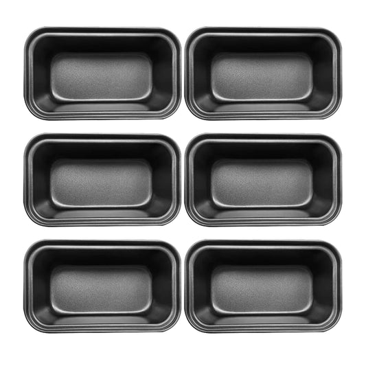 Pan,Carbon Steel Bread Toast Mold for Bakeware,Homemade Cakes,Black