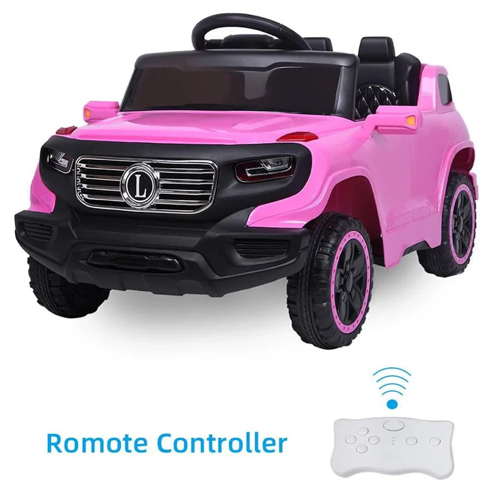 Ktaxon 6V Kids Ride On Car, Powered Electric Car Toys w/Parent Remote Control for Boys Girls, Pink