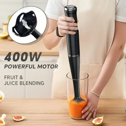 Powerful Immersion Blender – Blend, Whip, and Puree Like a Pro in Seconds