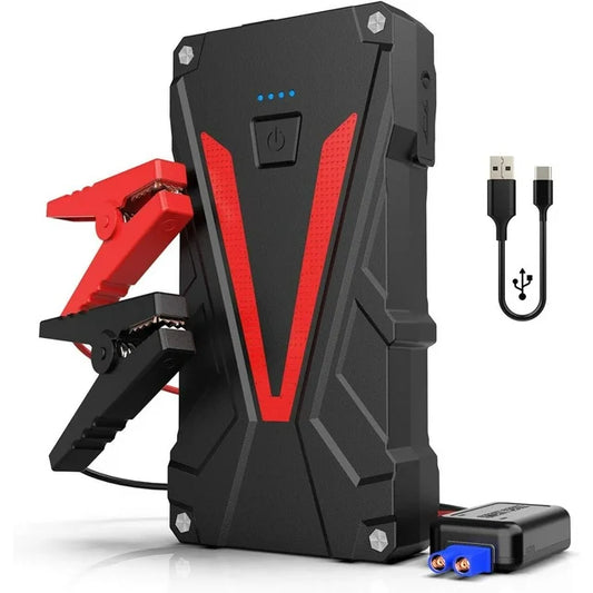 NEX-POW Car Battery Jump Starter, 3000A Peak 12V Jump Starter Power Pack with LCD Display