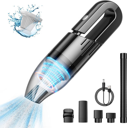 NEX-POW Handheld Car Vacuum Cleaner Cordless Suitable for Cars and Homes