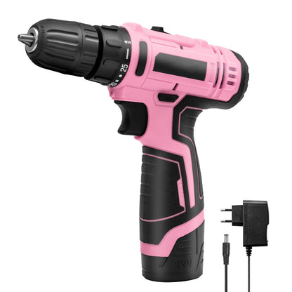 RELOIVE Electric Drill 12V Cordless Drill Electric Screwdriver Mini Wireless Power Driver DC Lithium-Ion Battery P41