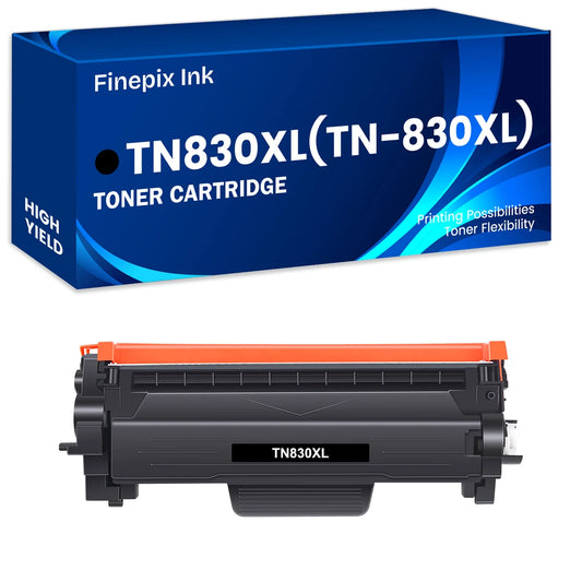 TN830XL TN830 Cartridges Replacement for Brother TN830 830XL Toner Compatible with DCP-L2640DW MFC-L2820DW HL-L2400D HL-L2460DW HL-L2405W HL-L2465DW HL-L2480DW Printer (1 Pack)