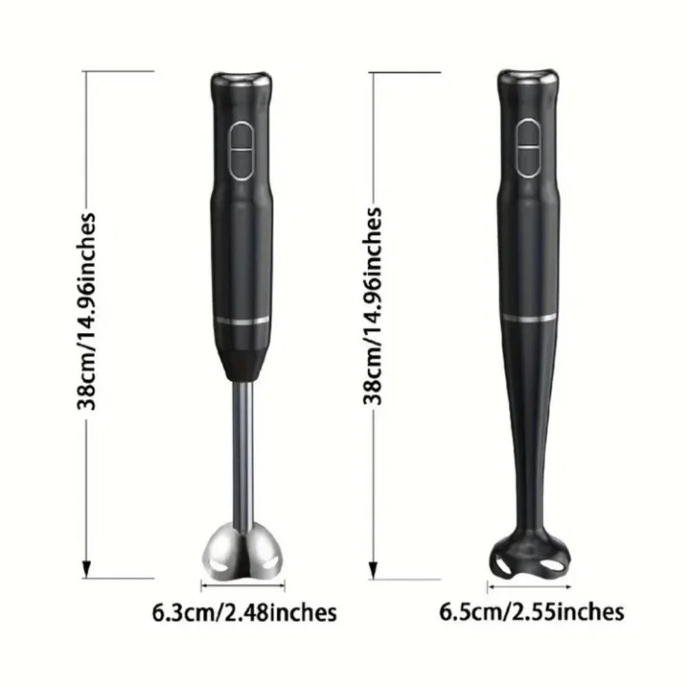 Powerful Immersion Blender – Blend, Whip, and Puree Like a Pro in Seconds